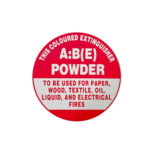 Self-adhesive ABE Extinguisher